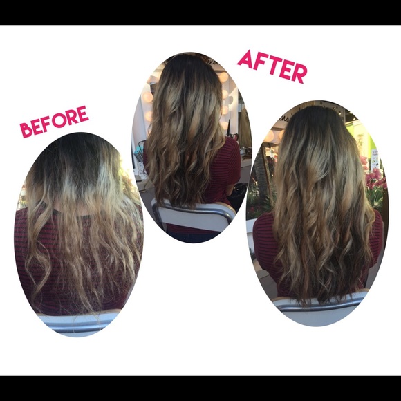 18” Dark Brown Human Hair Extension Halo Style main image 4